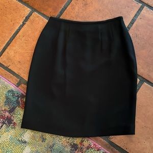 Black skirt